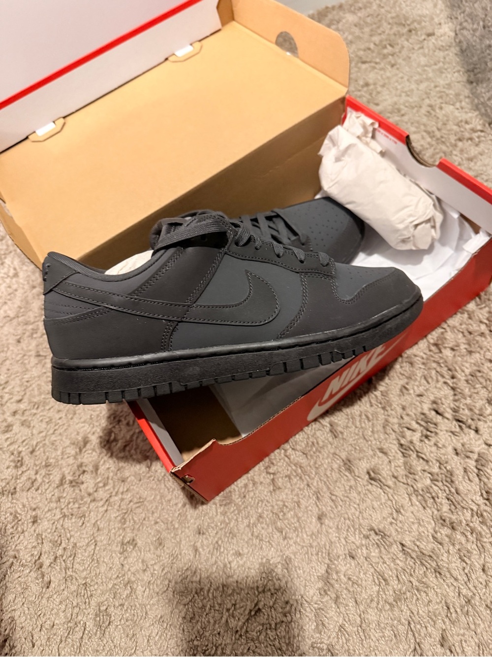 Nike Reflective black dunks - Picture 2 of 3